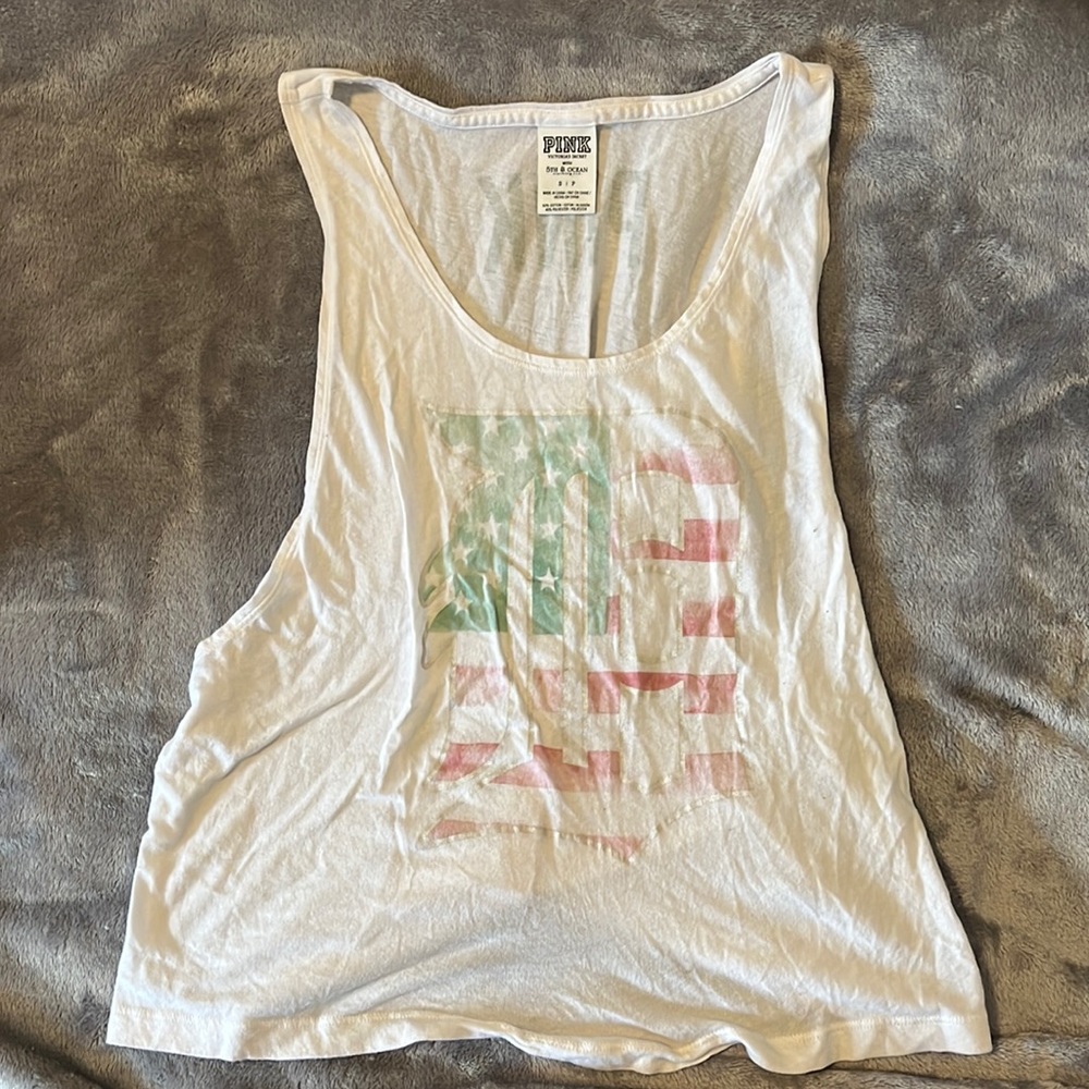 PINK Detroit D/Detroit Tigers Racerback Tank